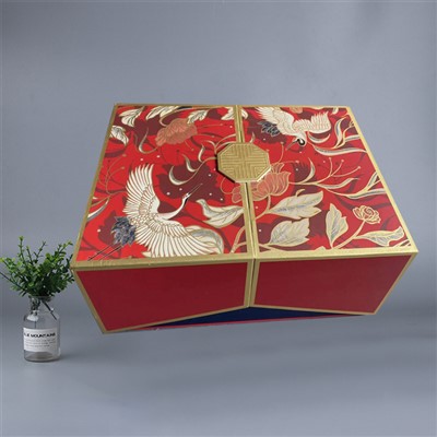 Kotak Hadiah Magnetik Merah